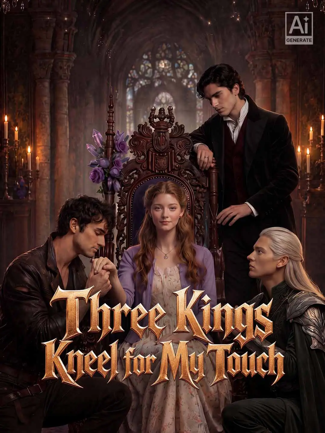 Three Kings Kneel for My Touch short drama poster