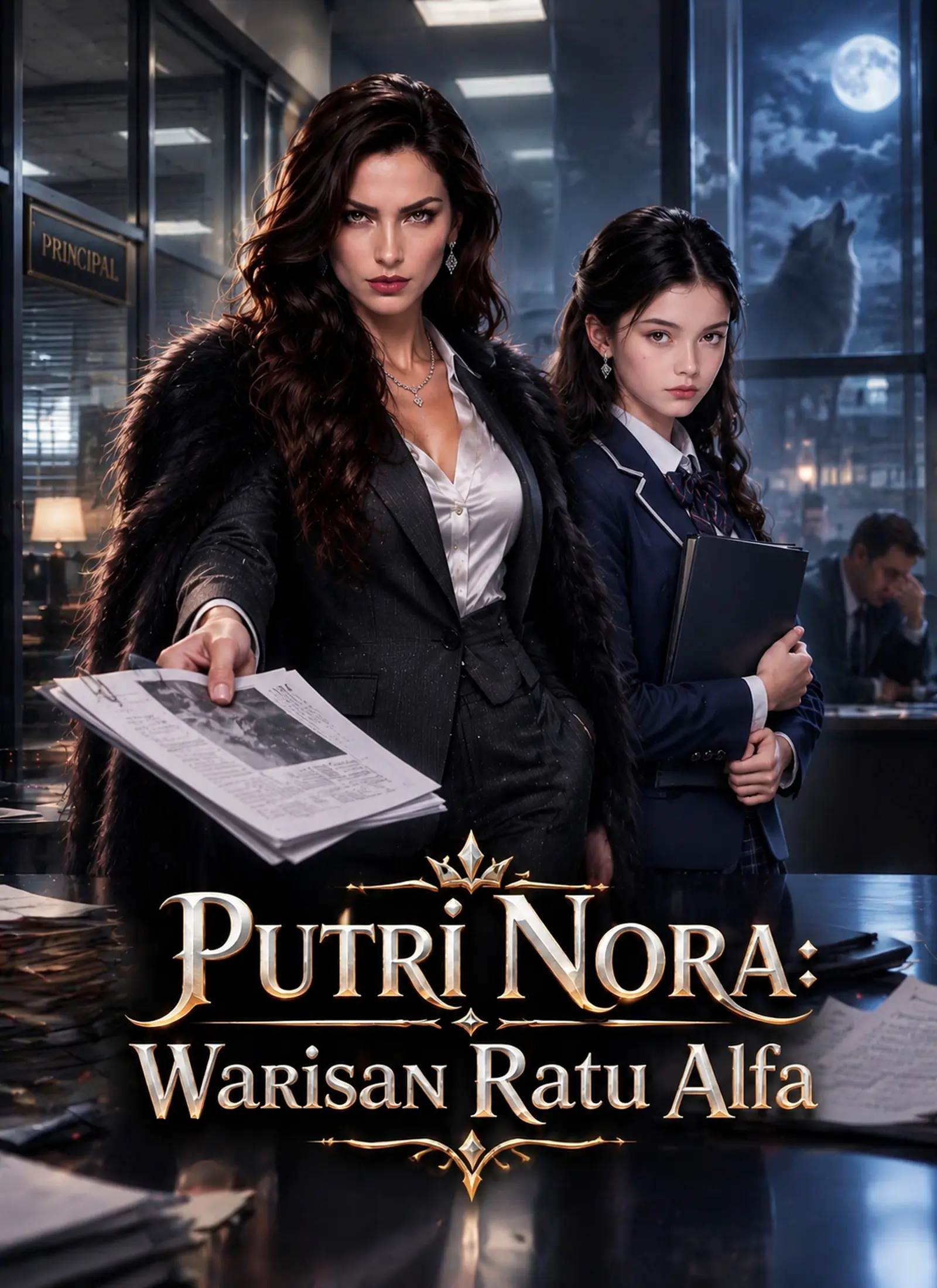 [Dubbing]Putri Nora: Warisan Ratu Alfa short drama poster