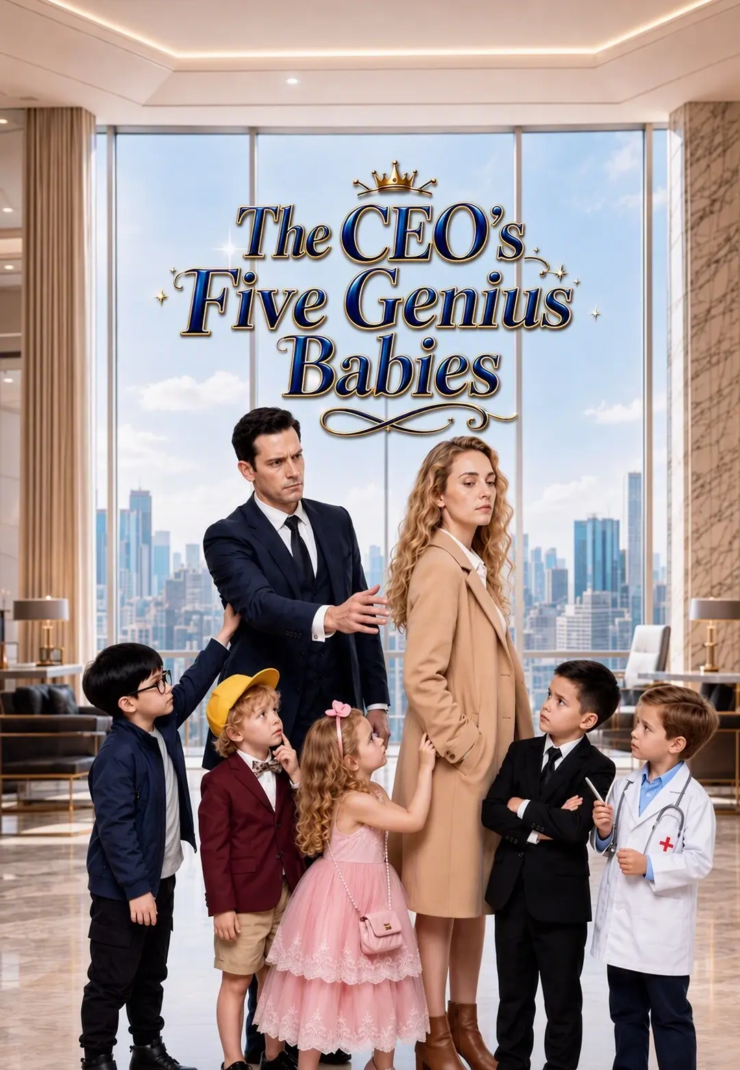The CEO’s Five Genius Babies short drama poster