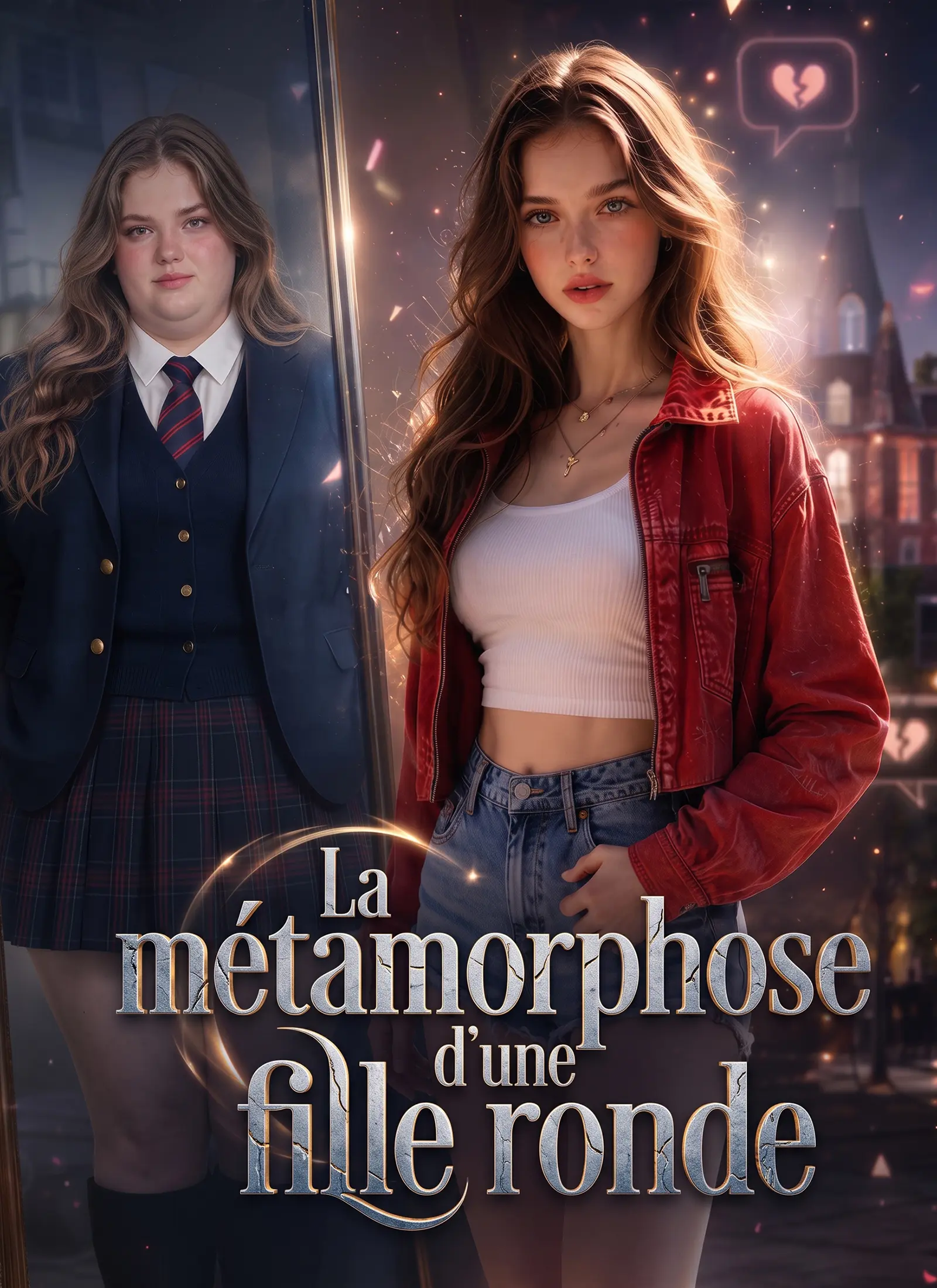 La métamorphose d'une fille ronde short drama poster