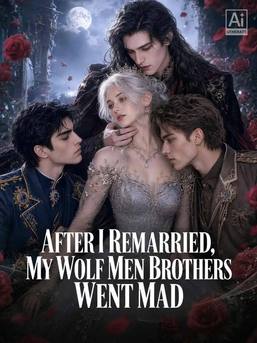 After I Remarried, My Wolf Men Brothers Went Mad short drama poster
