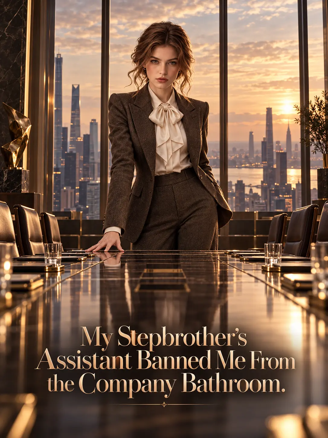 My Stepbrother's Assistant Banned Me From the Company Bathroom short drama poster