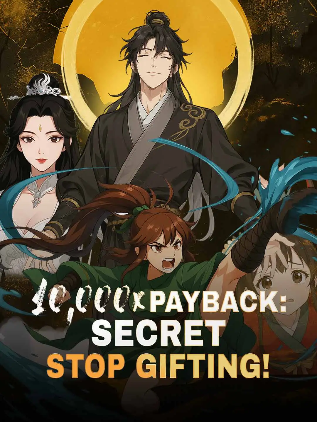 10,000x Payback: Master, Please Stop Gifting! short drama poster