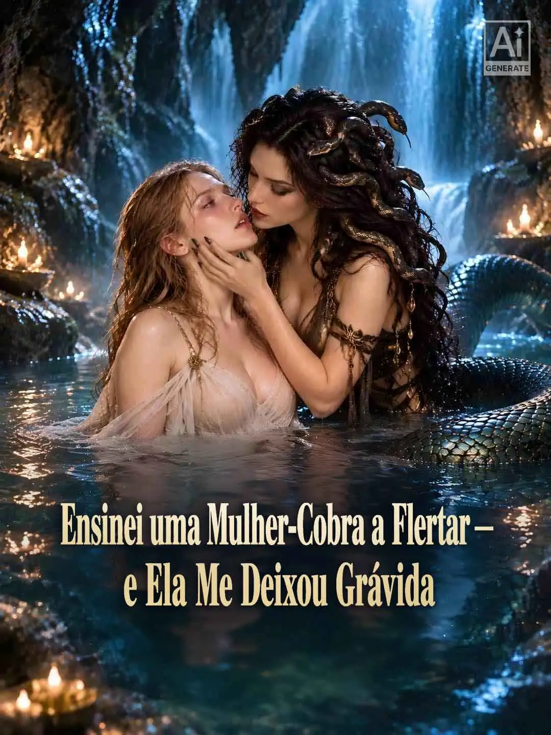 Ensinei uma Mulher-Cobra a Flertar — e Ela Me Deixou Grávida short drama poster