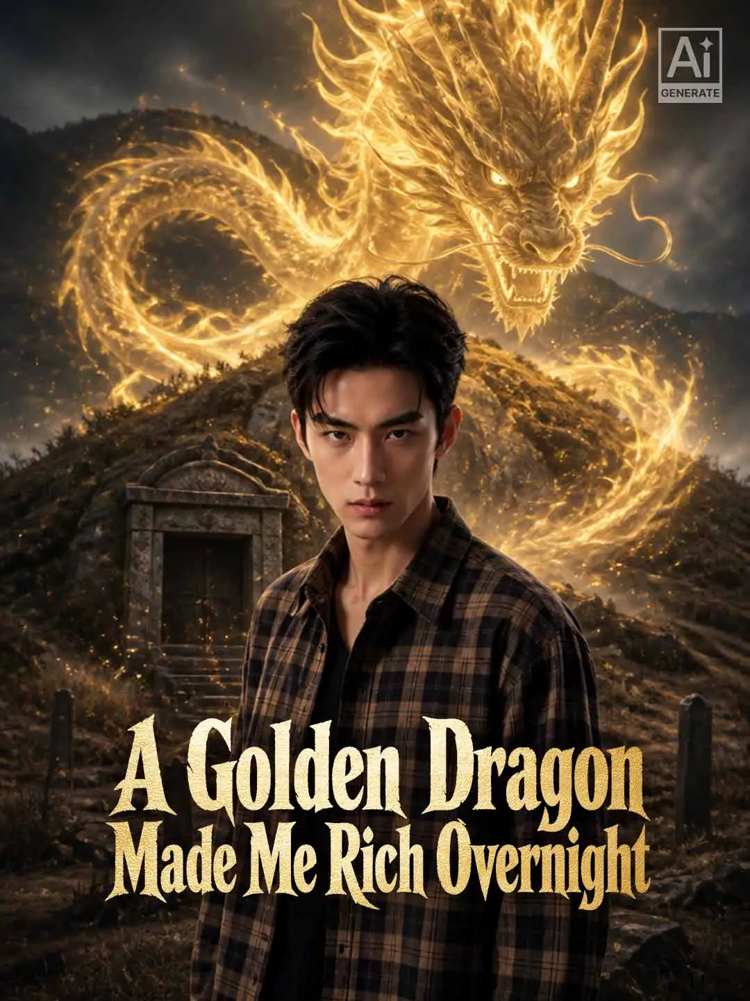 A Golden Dragon Made Me Rich Overnight short drama poster