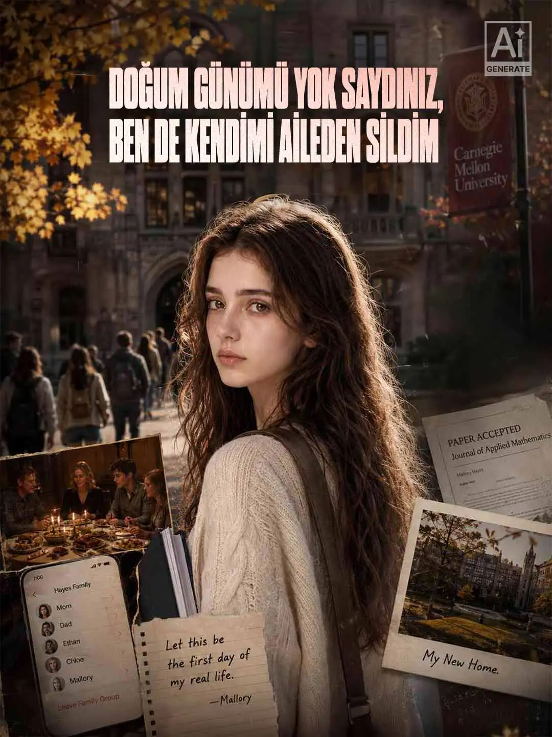 Doğum Günümü Yok Saydınız, Ben de Kendimi Aileden Sildim short drama poster