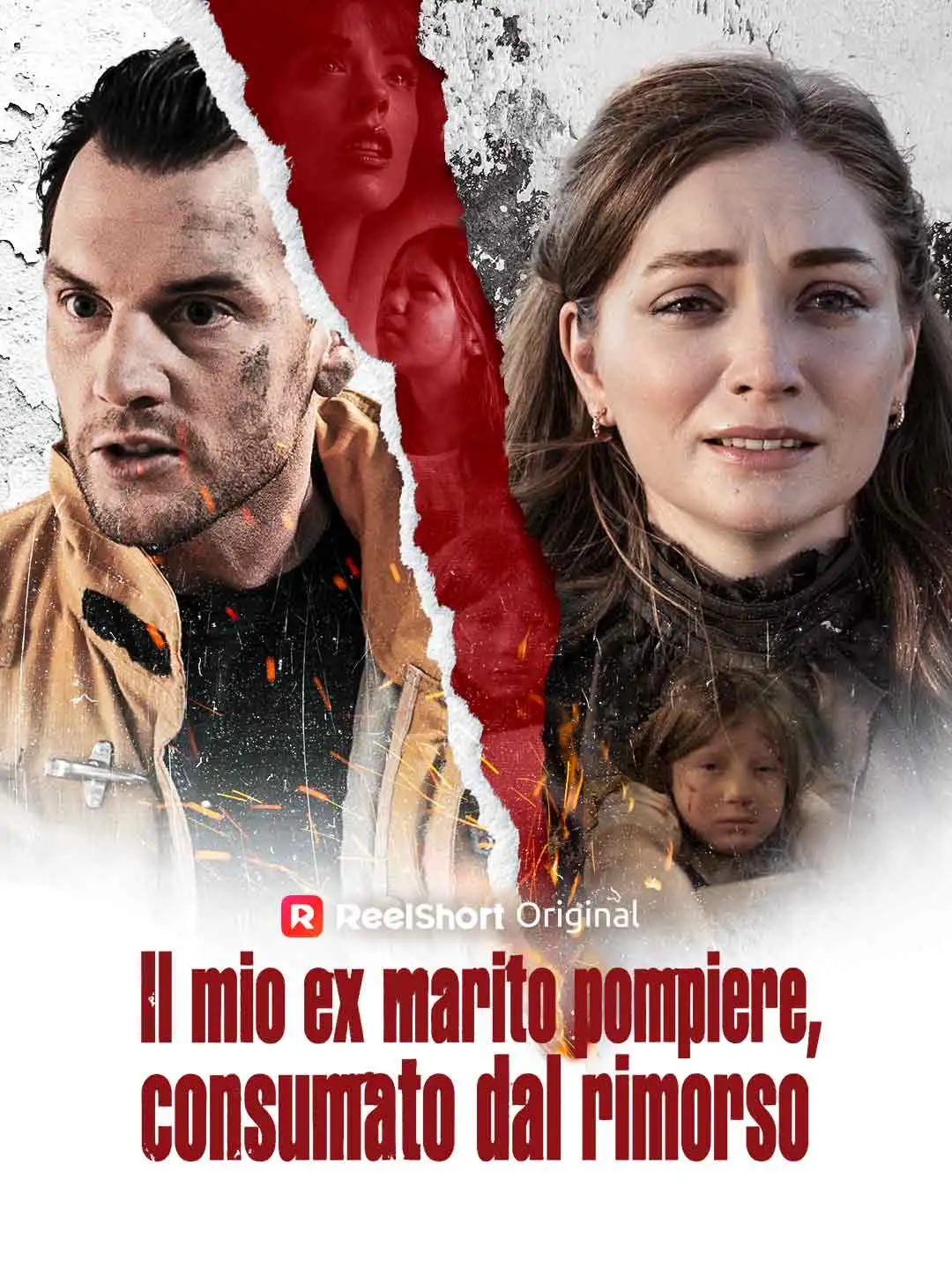 Il mio ex marito pompiere, consumato dal rimorso short drama poster