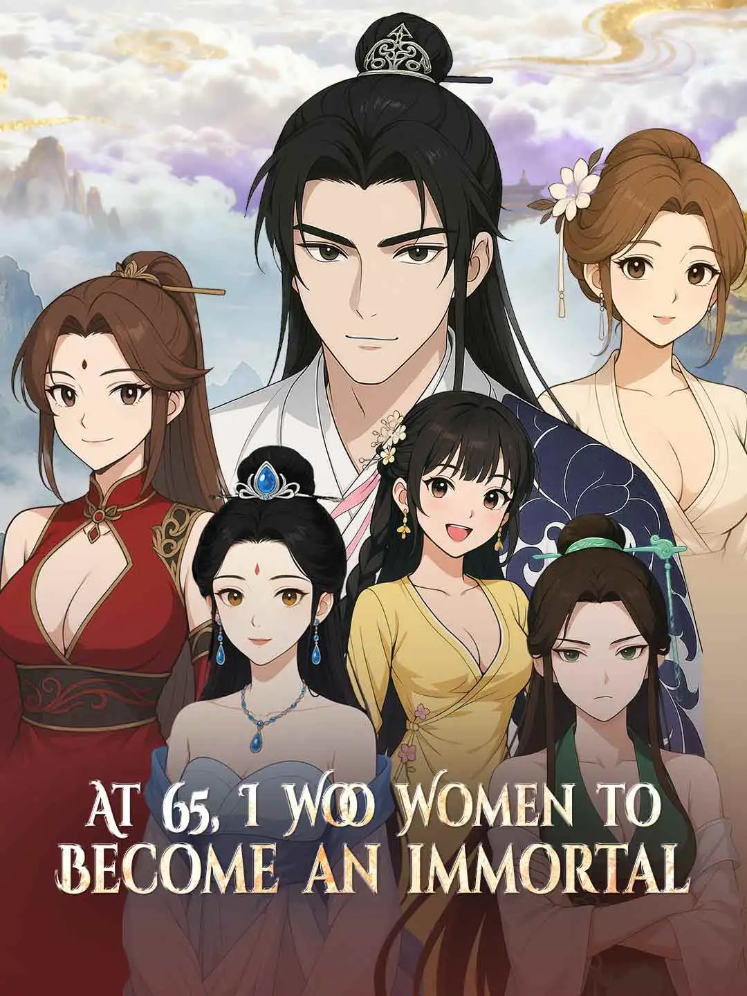 At 65, I Woo Women to Become an immortal short drama poster
