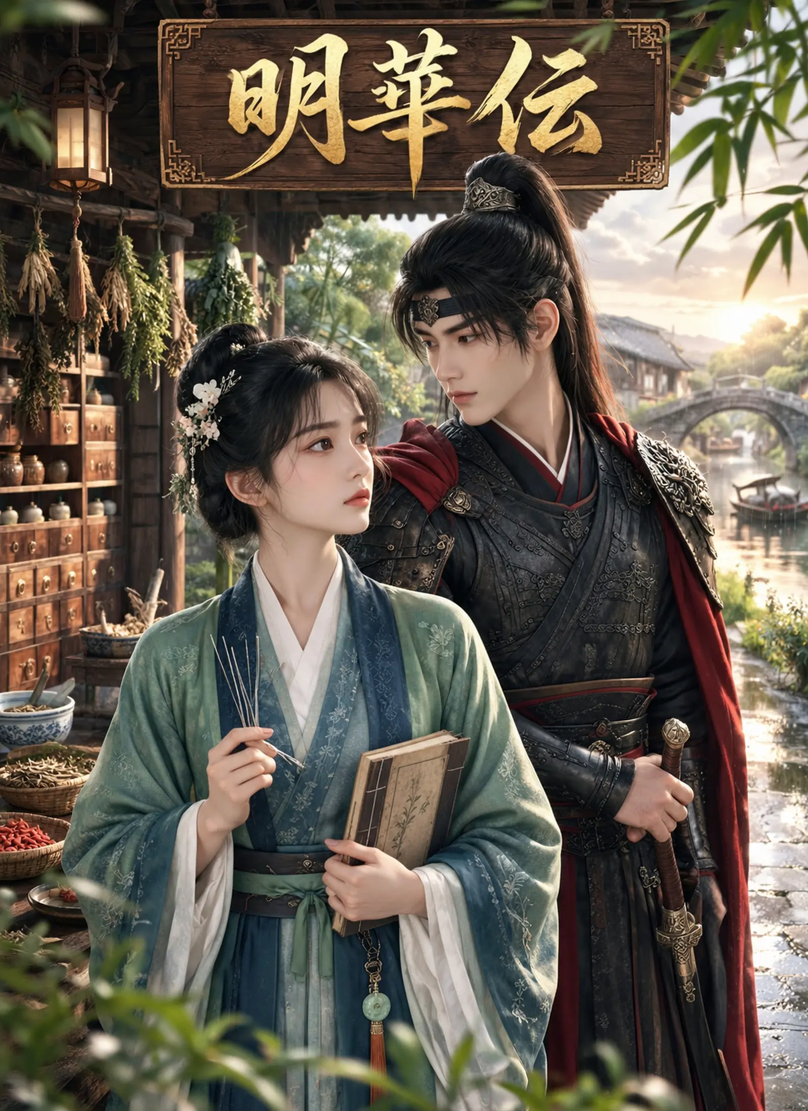 明華伝 short drama poster
