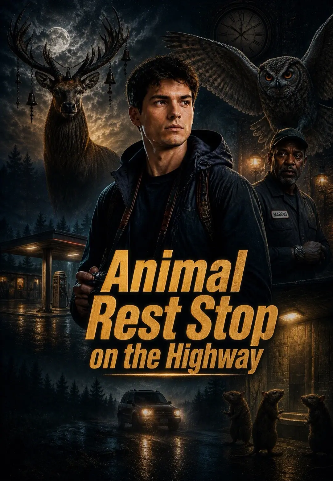 Animal Rest Stop on the Highway short drama poster