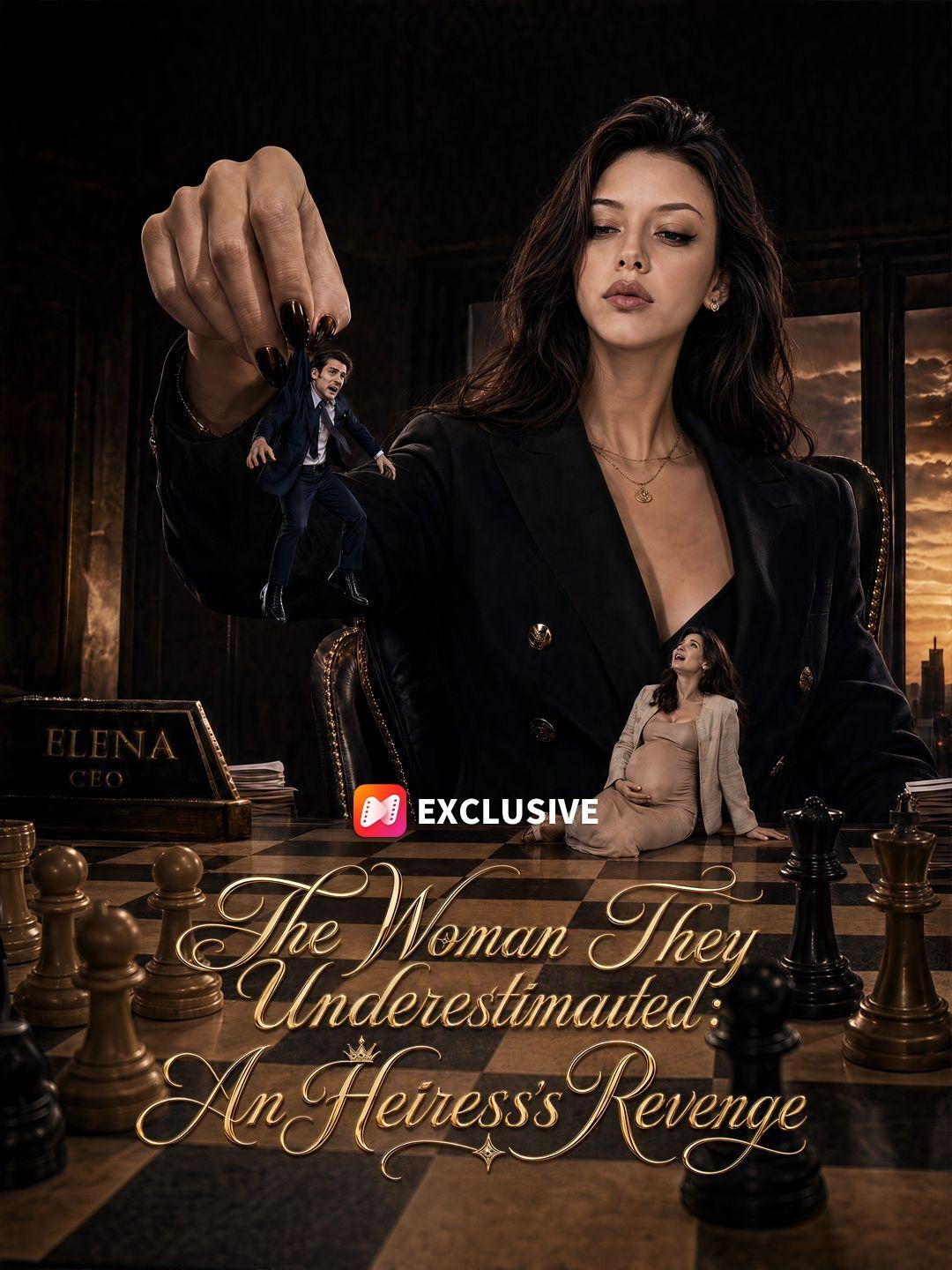The Woman They Underestimated: An Heiress’s Revenge short drama poster