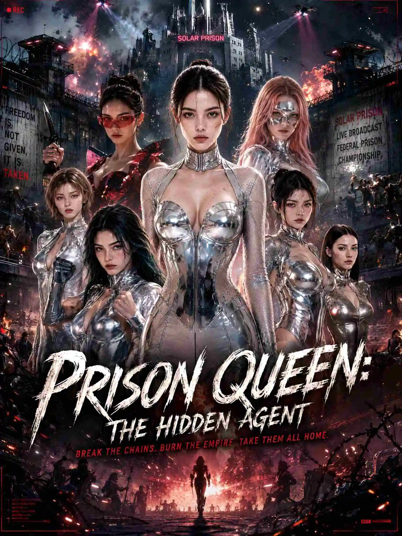Prison Queen: The Hidden Agent short drama poster