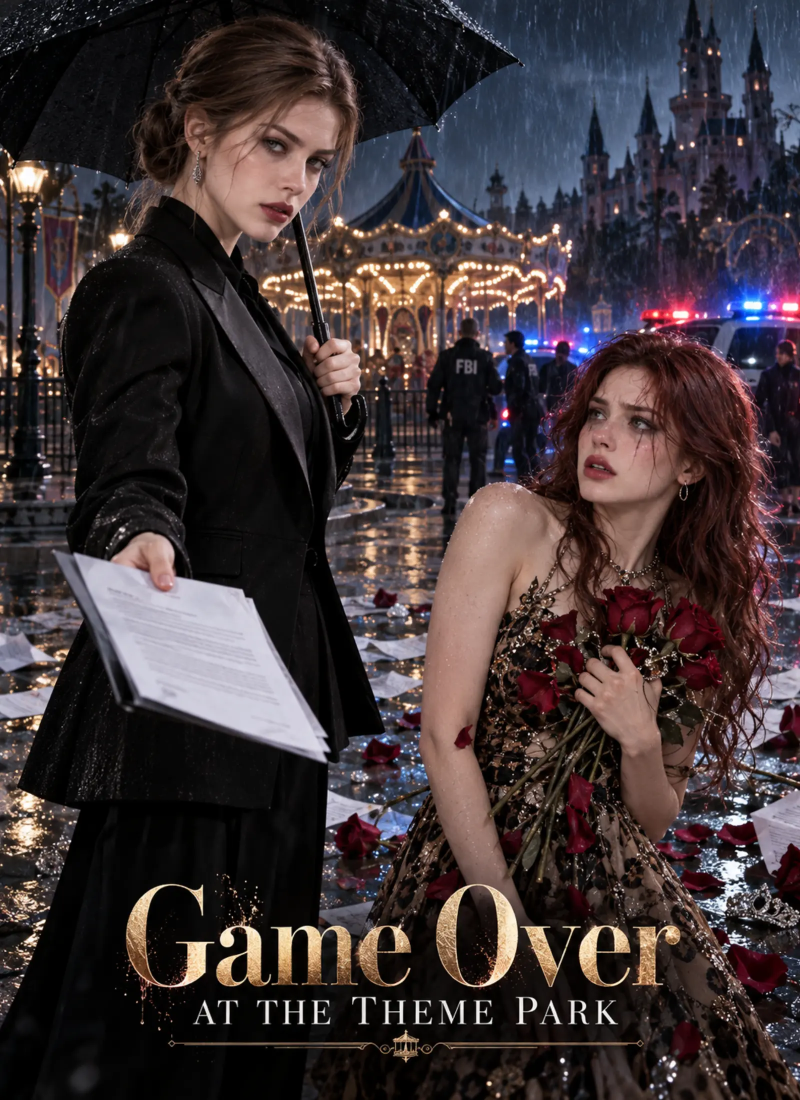 Game Over at the Theme Park short drama poster