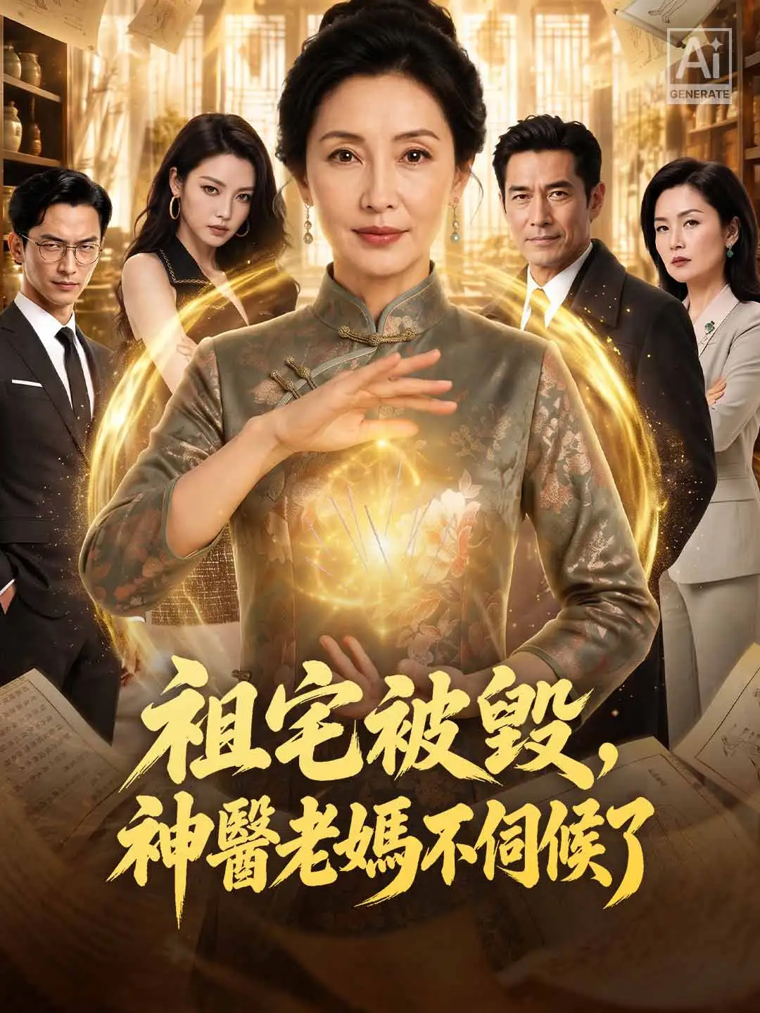 祖宅被毀，神醫老媽不伺候了 short drama poster