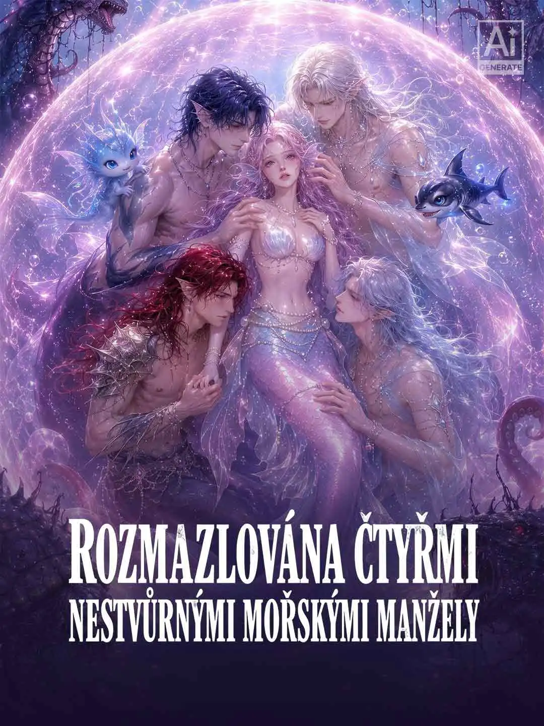 Rozmazlována čtyřmi nestvůrnými mořskými manžely short drama poster
