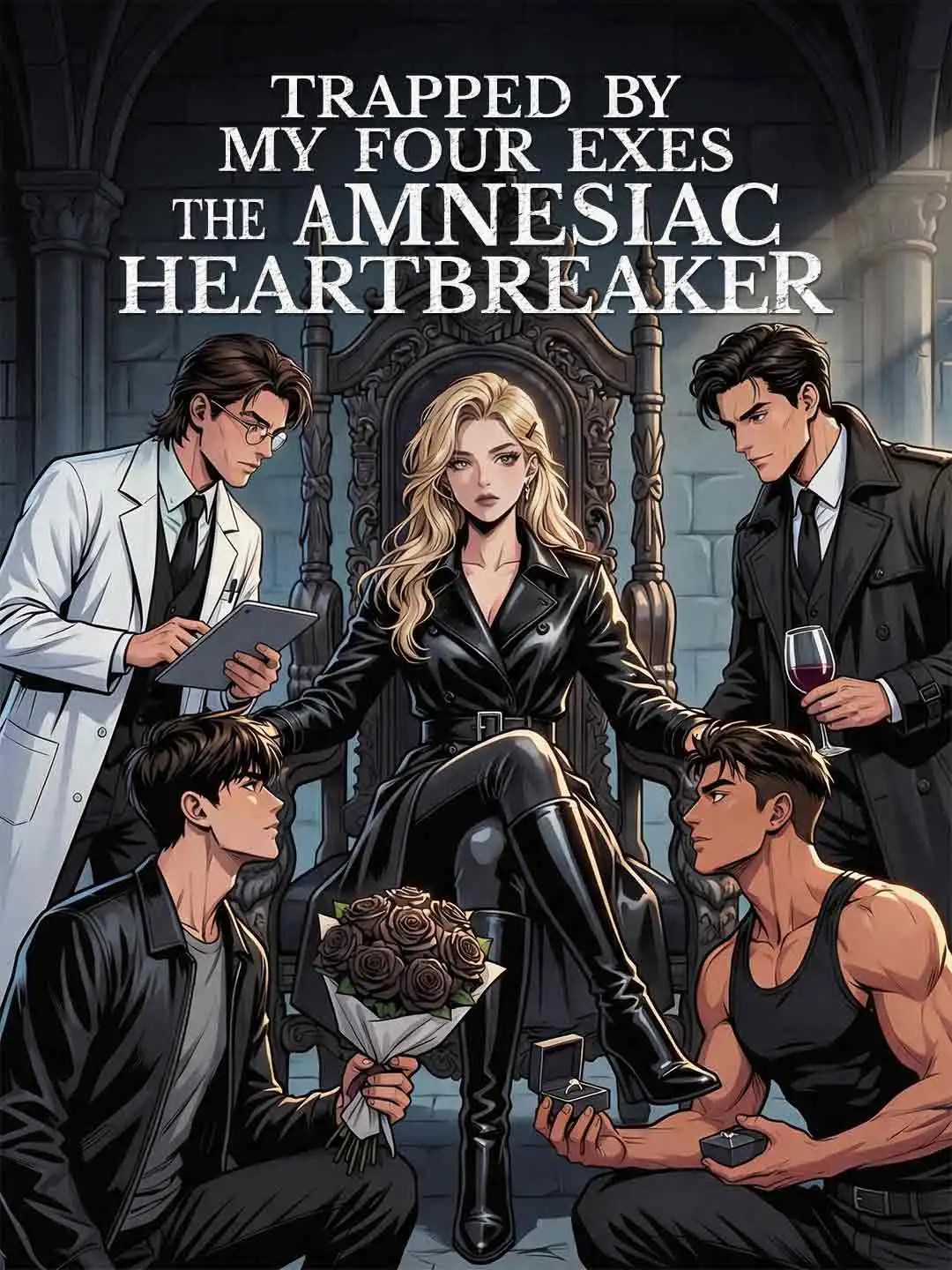 Trapped by My Four Exes The Amnesiac Heartbreaker short drama poster