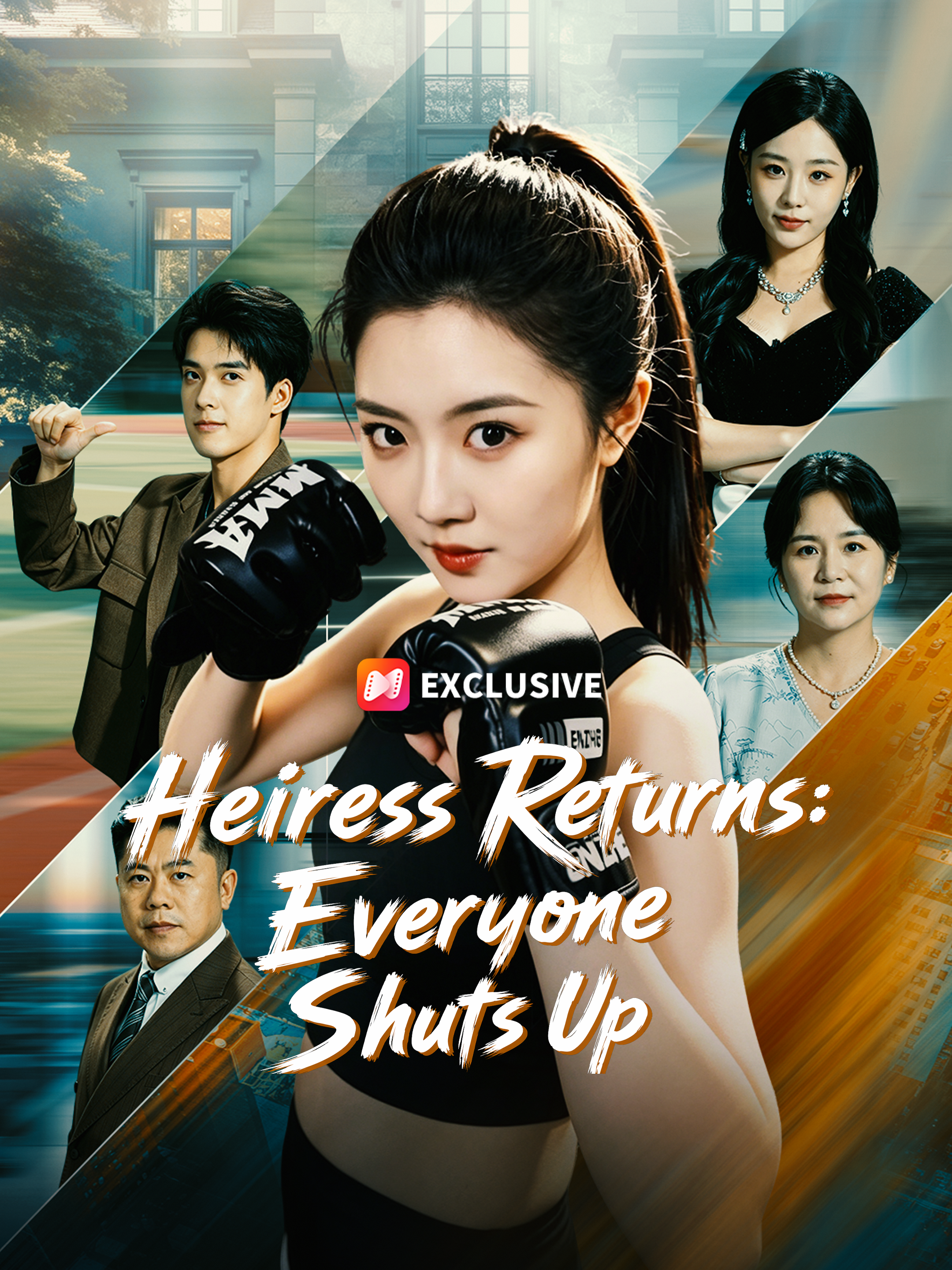Heiress Returns: Everyone Shuts Up short drama poster