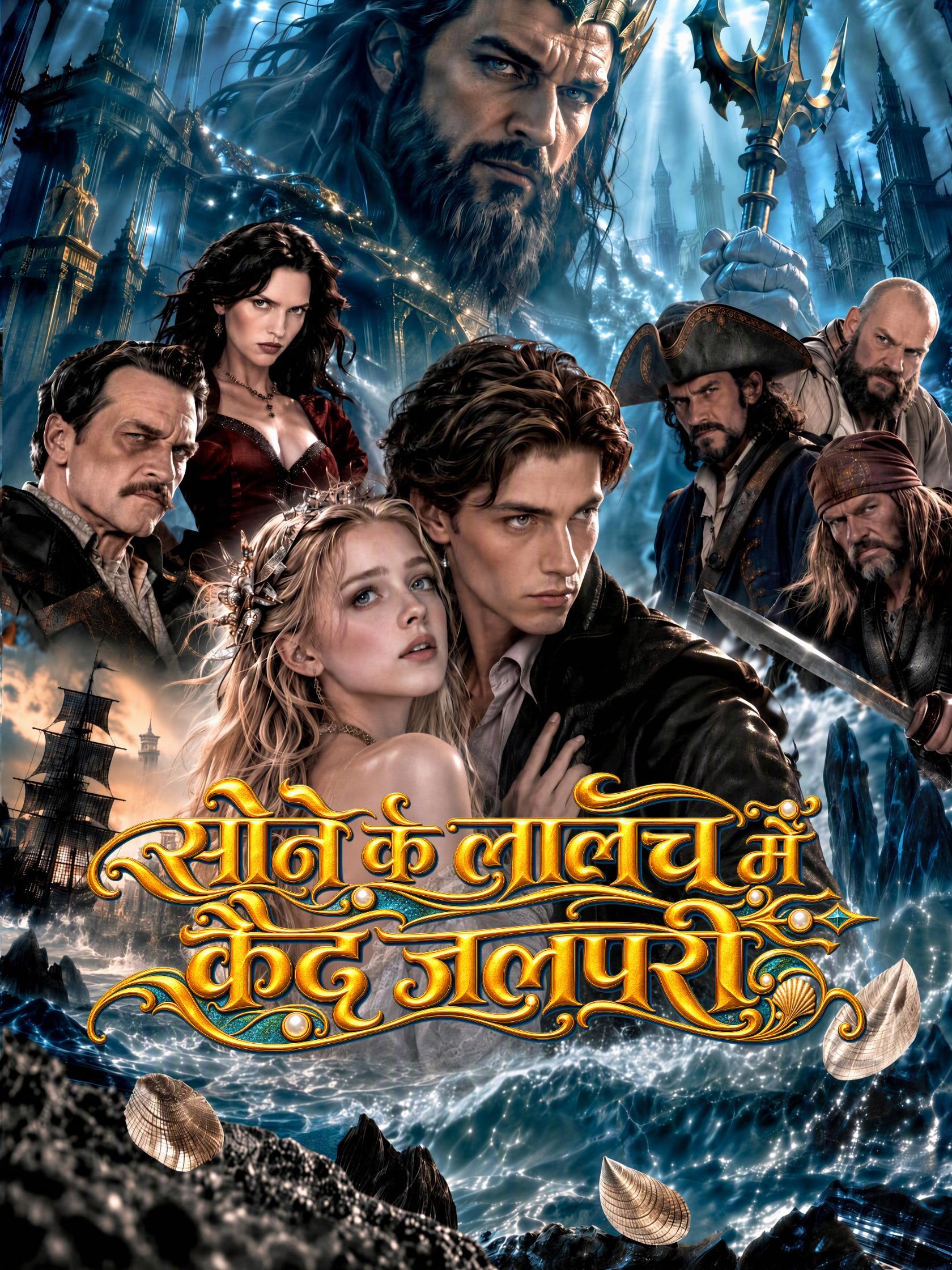 सोने के लालच में कैद जलपरी short drama poster
