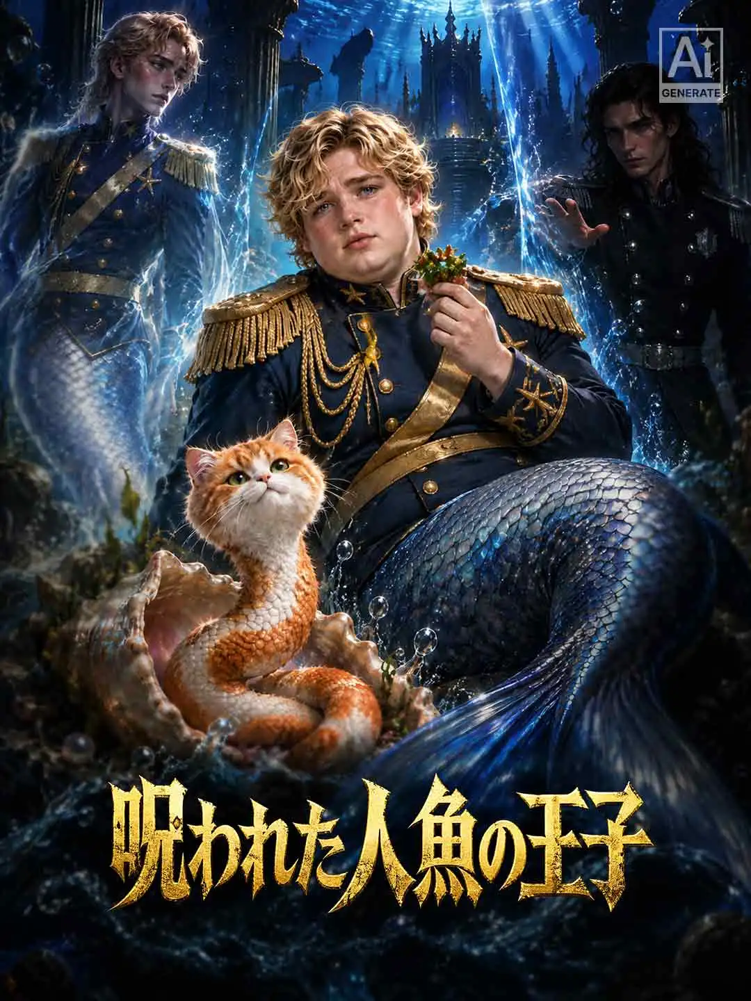 呪われた人魚の王子 short drama poster