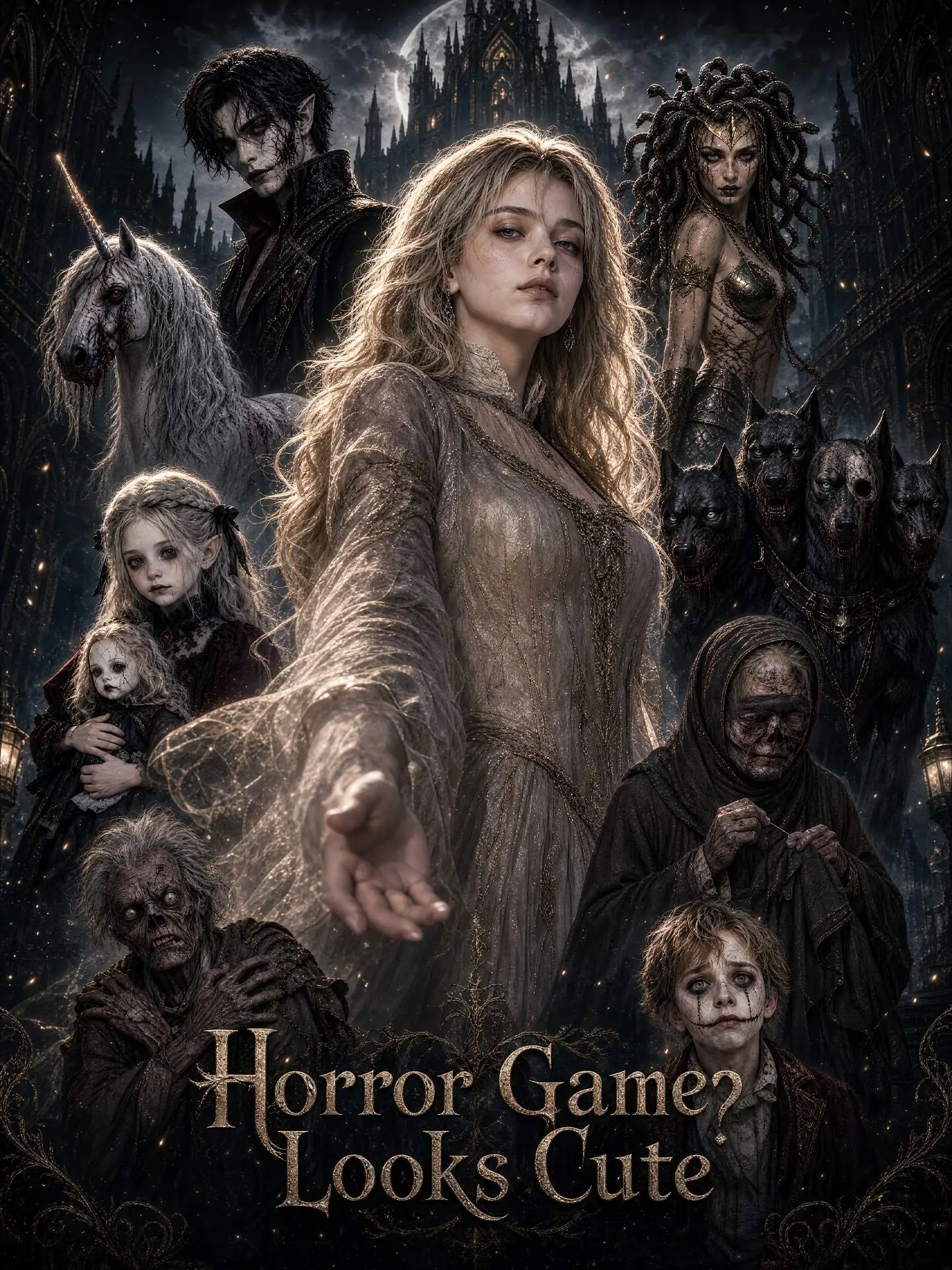 Horror Game? Looks Cute short drama poster