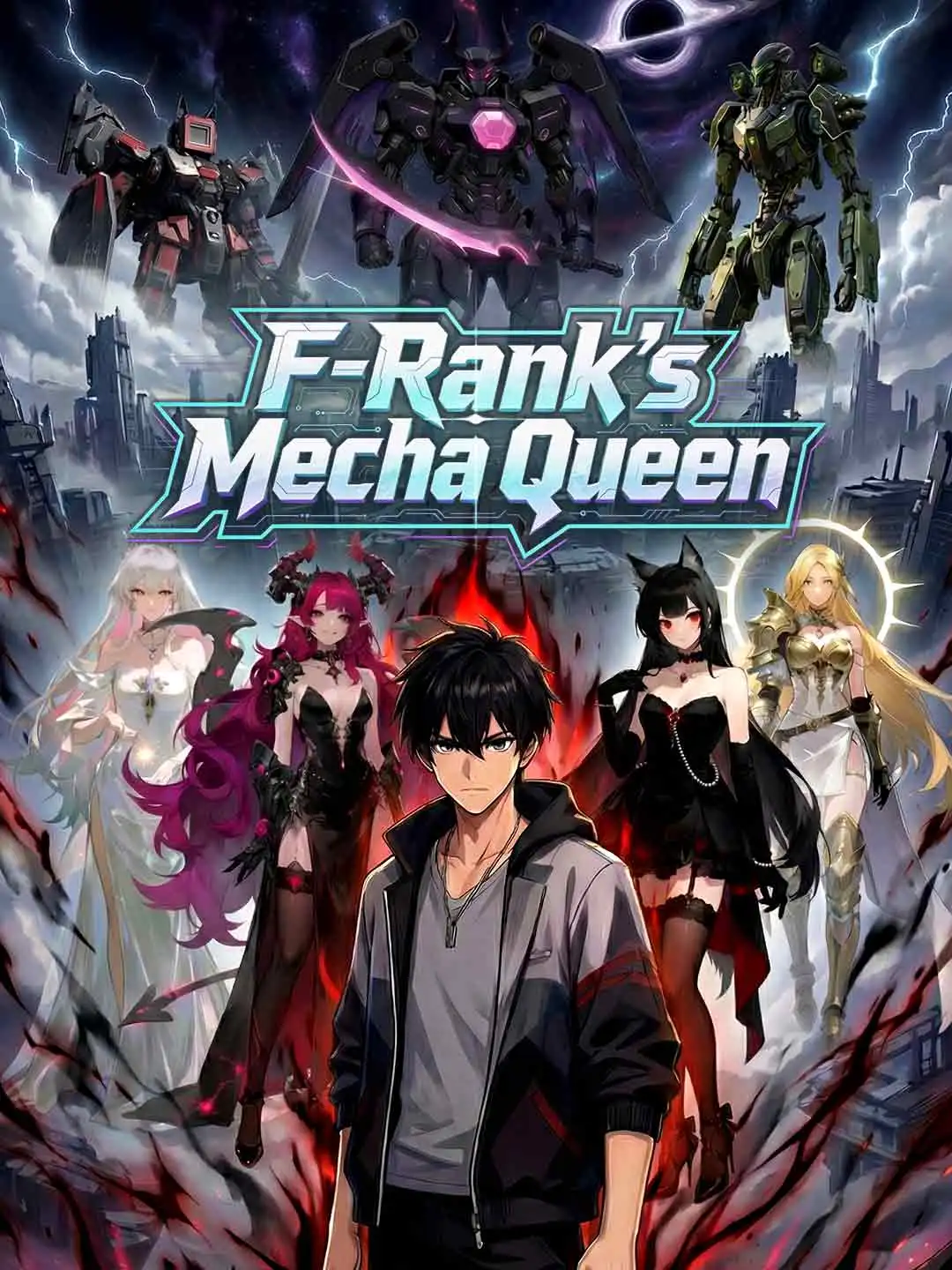 F-Rank’s Mecha Queen short drama poster