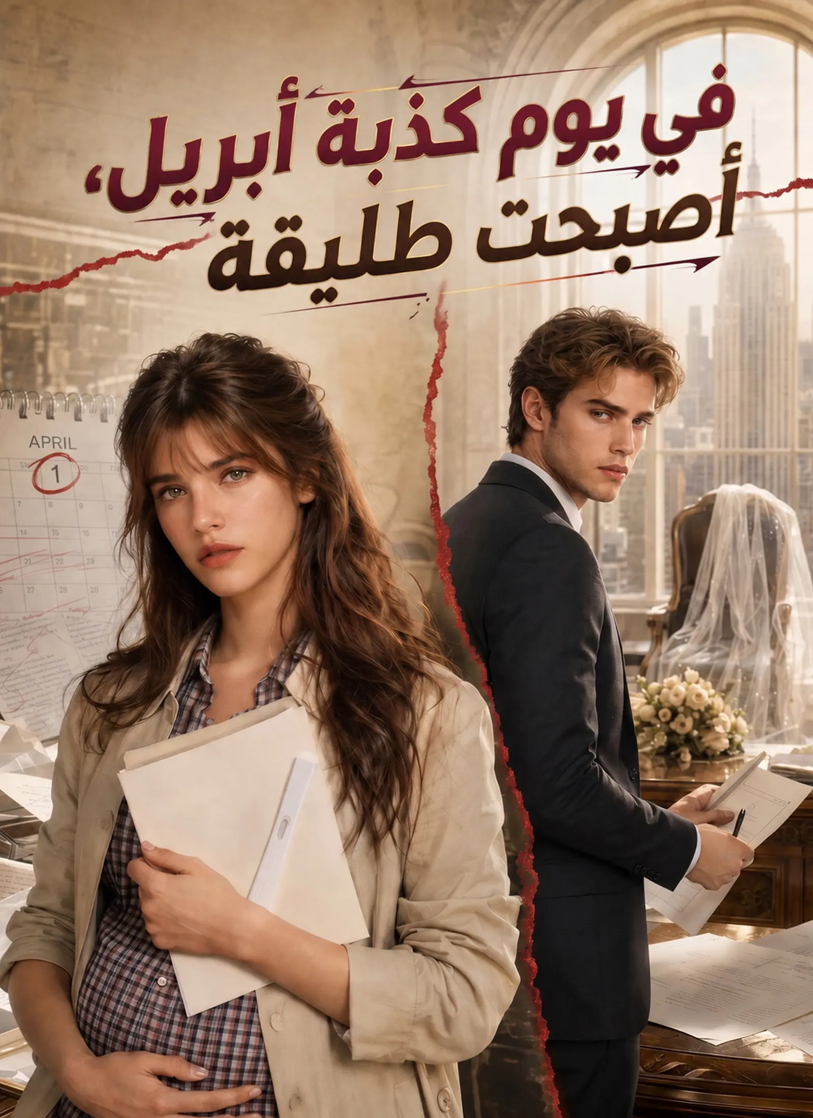 في يوم كذبة أبريل، أصبحت طليقة short drama poster