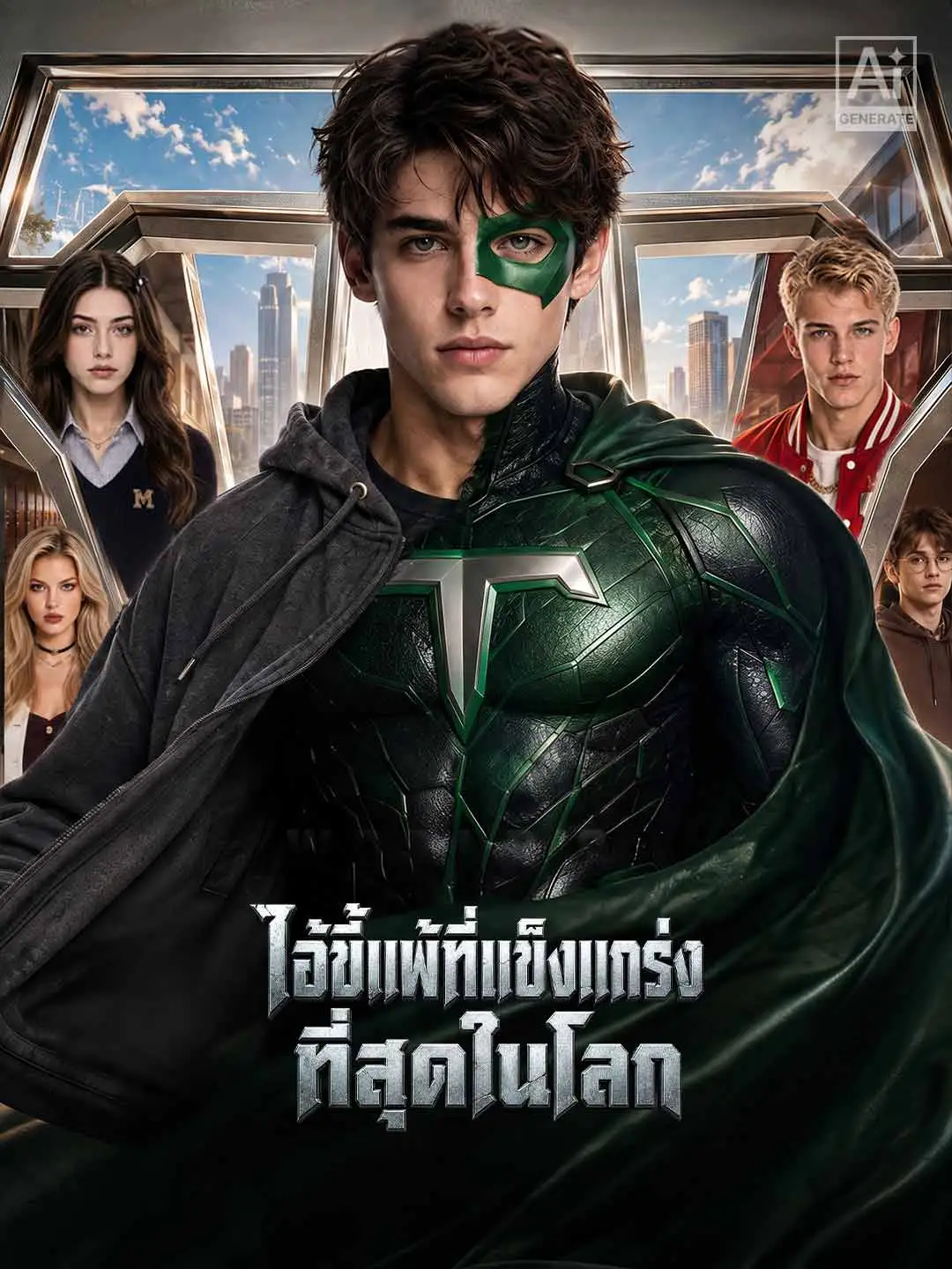 ไอ้ขี้แพ้ที่แข็งแกร่ง ที่สุดในโลก short drama poster