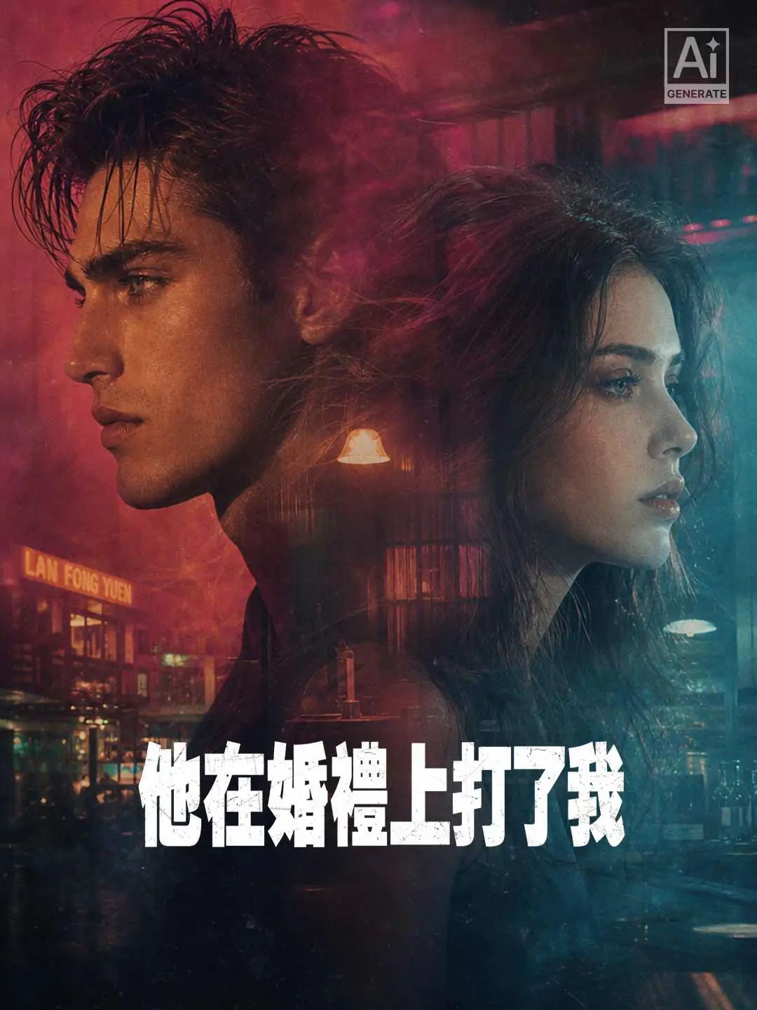 他在婚禮上打了我 short drama poster