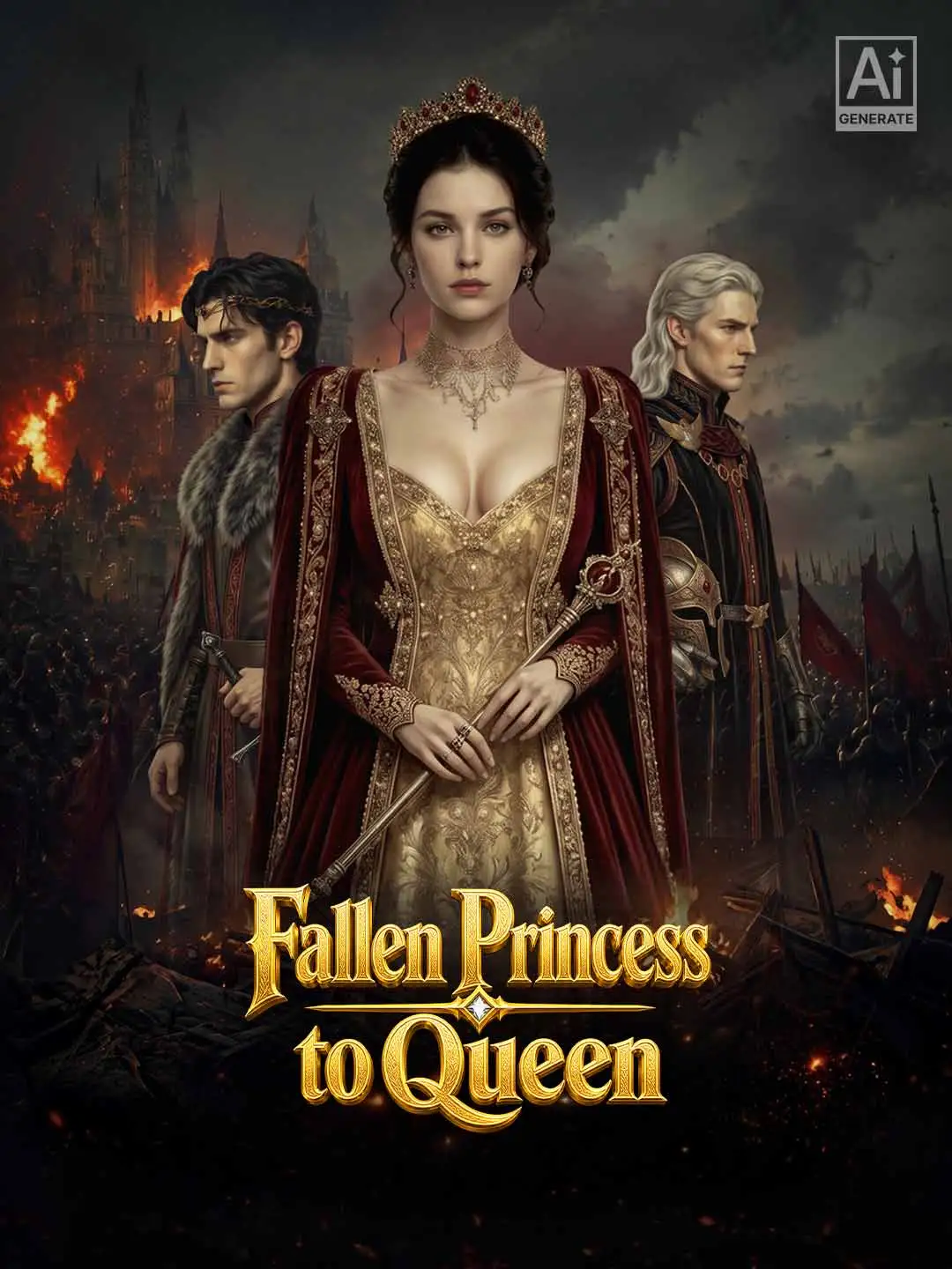 Fallen Princess to Queen short drama poster