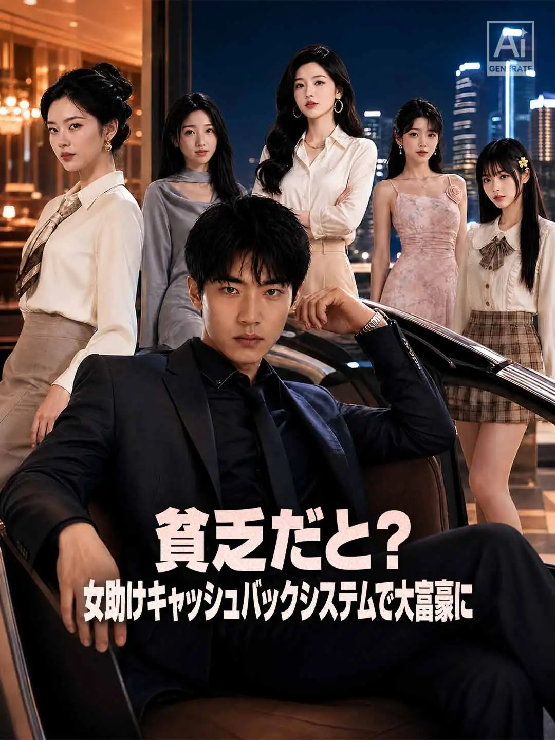 貧乏だと？女助けキャッシュバックシステムで大富豪に short drama poster