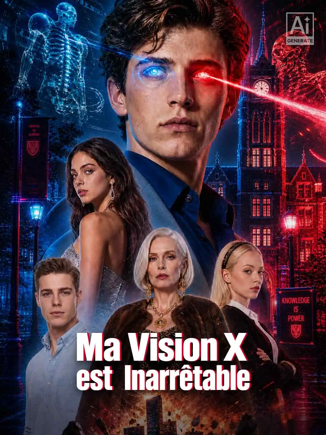 Ma Vision X est Inarrêtable short drama poster
