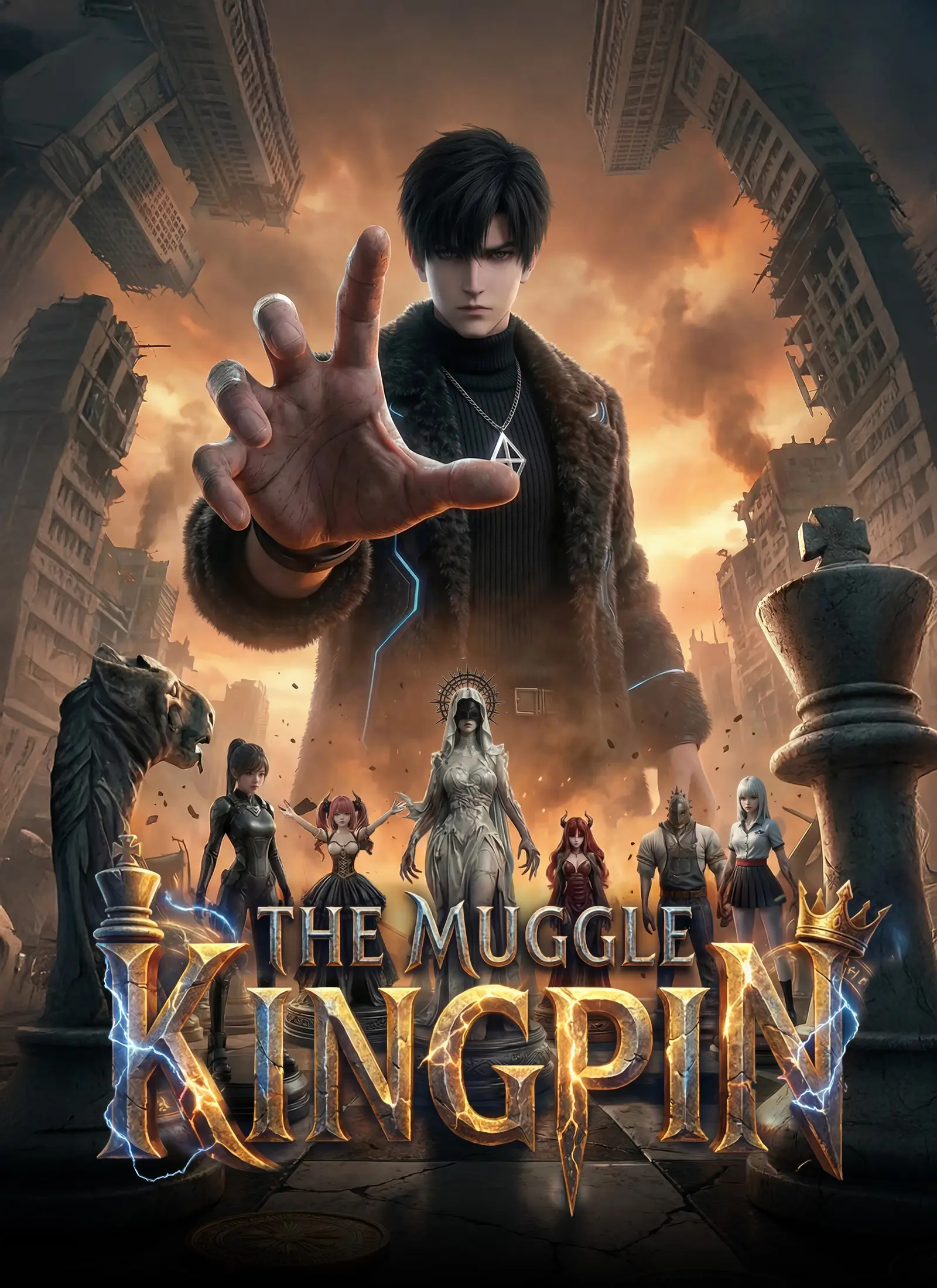[Dubbed]The Muggle Kingpin short drama poster