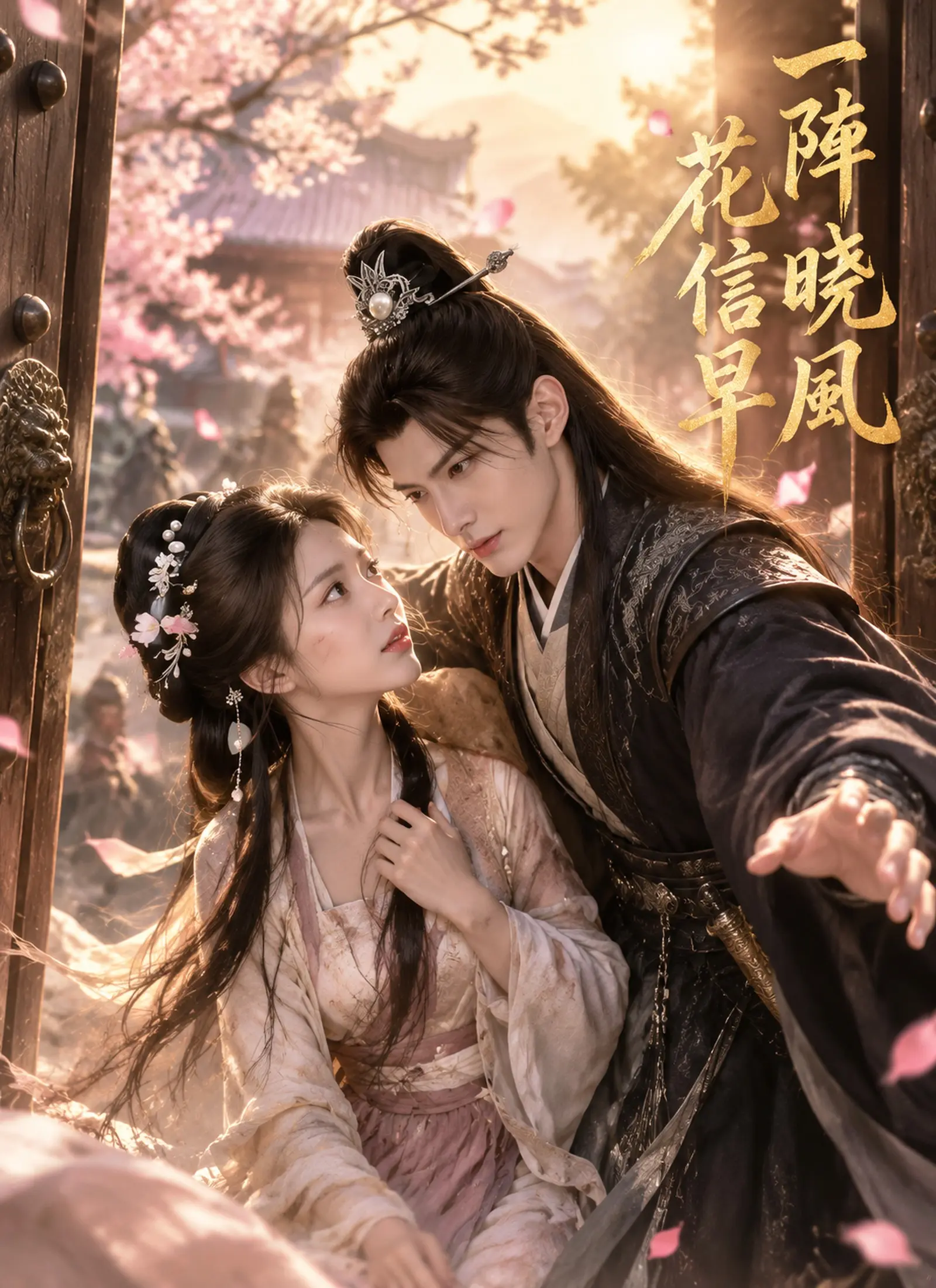 一陣曉風花信早 short drama poster