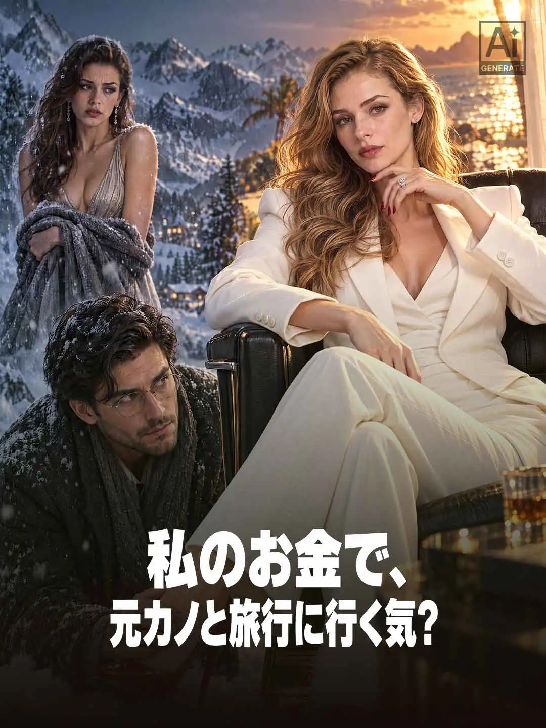 高嶺の花：億万長者の妻の復讐 short drama poster