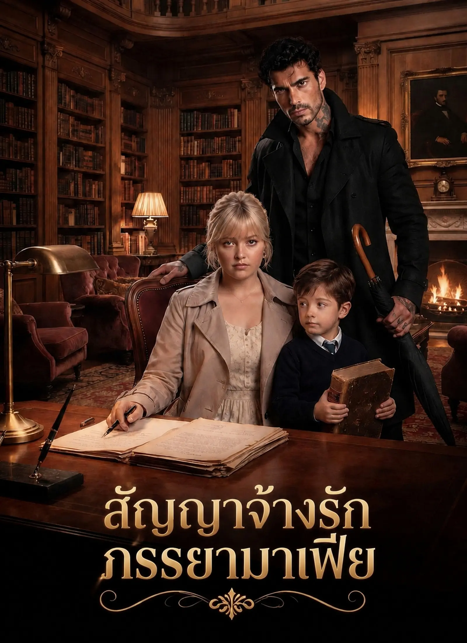 [พากย์ไทย] สัญญาจ้างรัก ภรรยามาเฟีย short drama poster