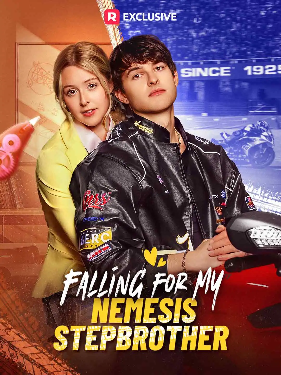 Falling for My Nemesis Stepbrother short drama poster