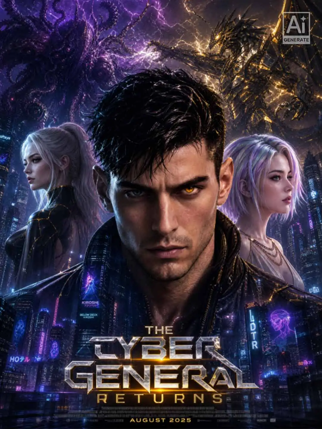 The Cyber General Returns short drama poster