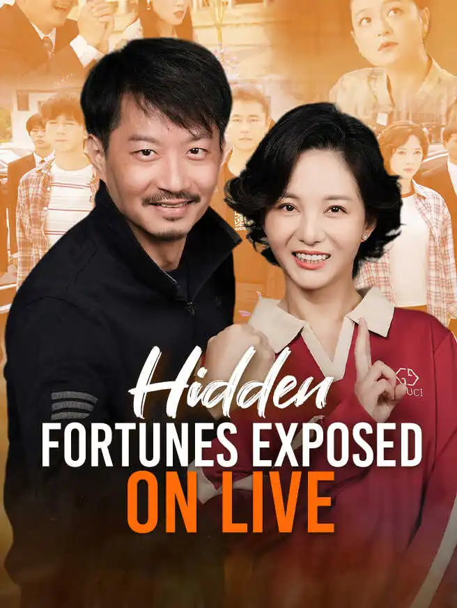 Hidden Fortunes Exposed on Live short drama poster