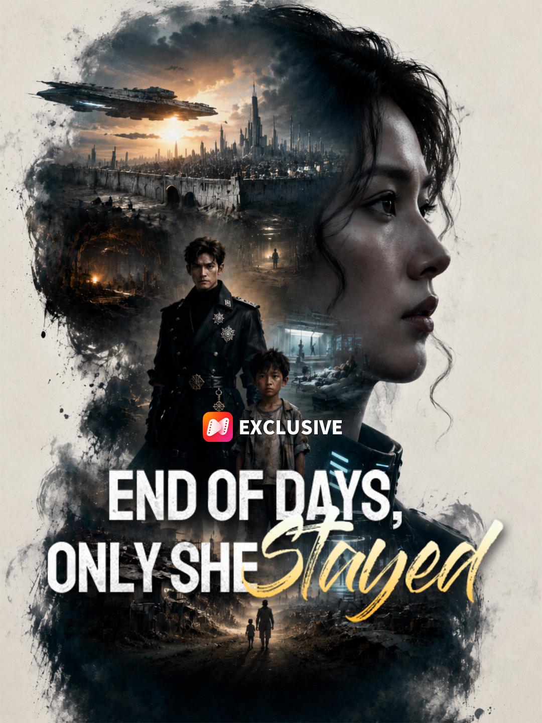 End Of Days, Only She Stayed short drama poster