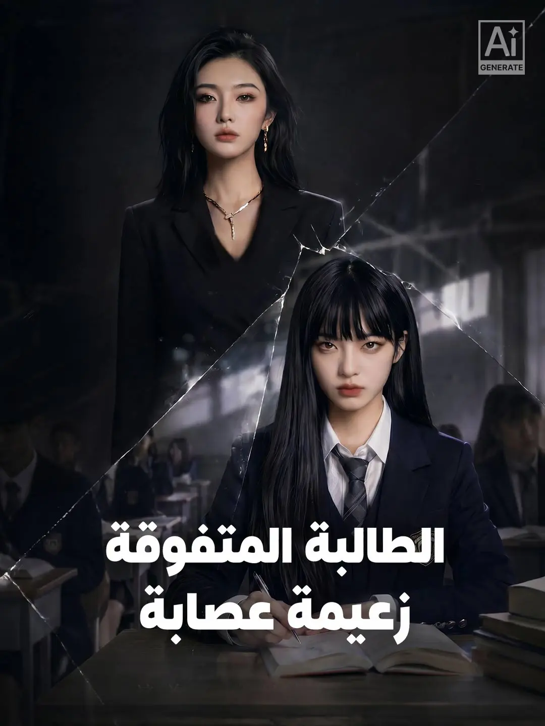 الطالبة المتفوقة زعيمة عصابة short drama poster