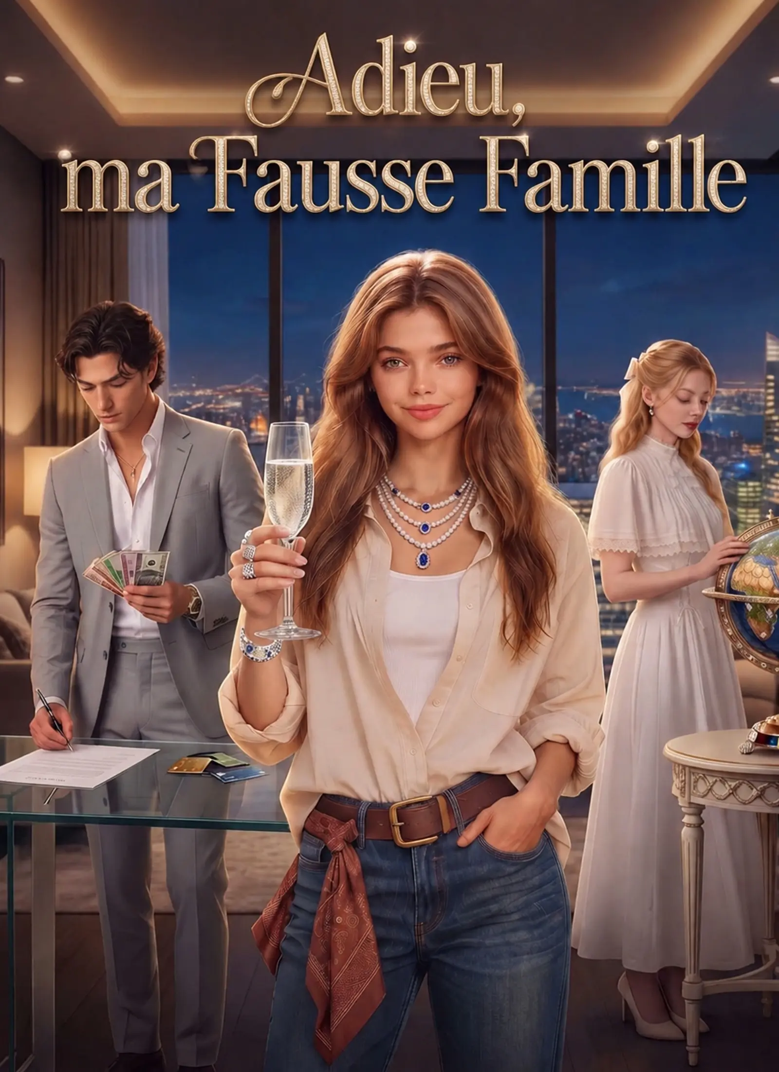 Adieu, ma Fausse Famille short drama poster