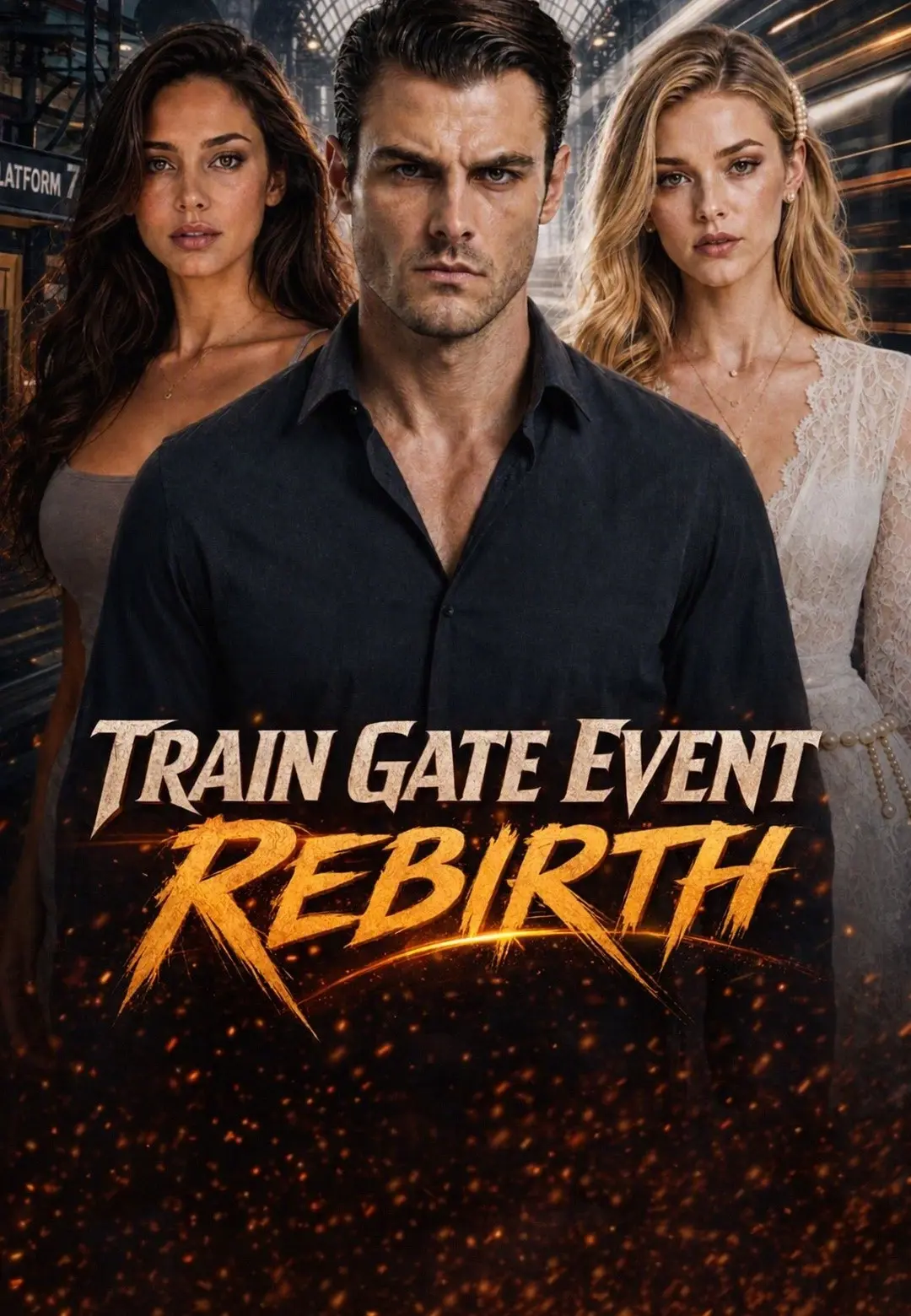 Train Gate Event Rebirth short drama poster