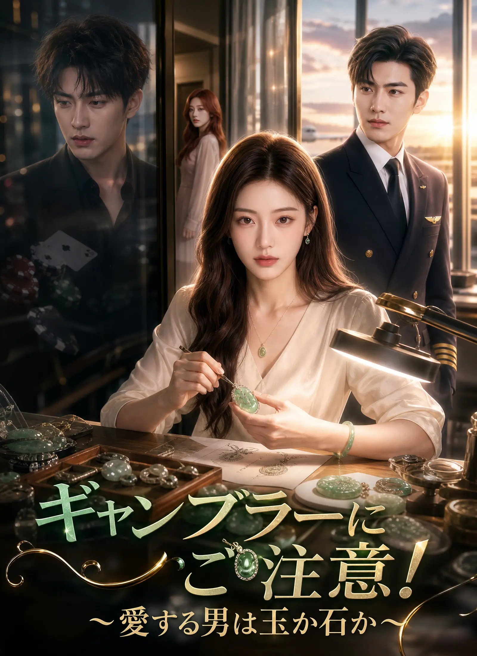 ギャンブラーにご注意！～愛する男は玉か石か～ short drama poster