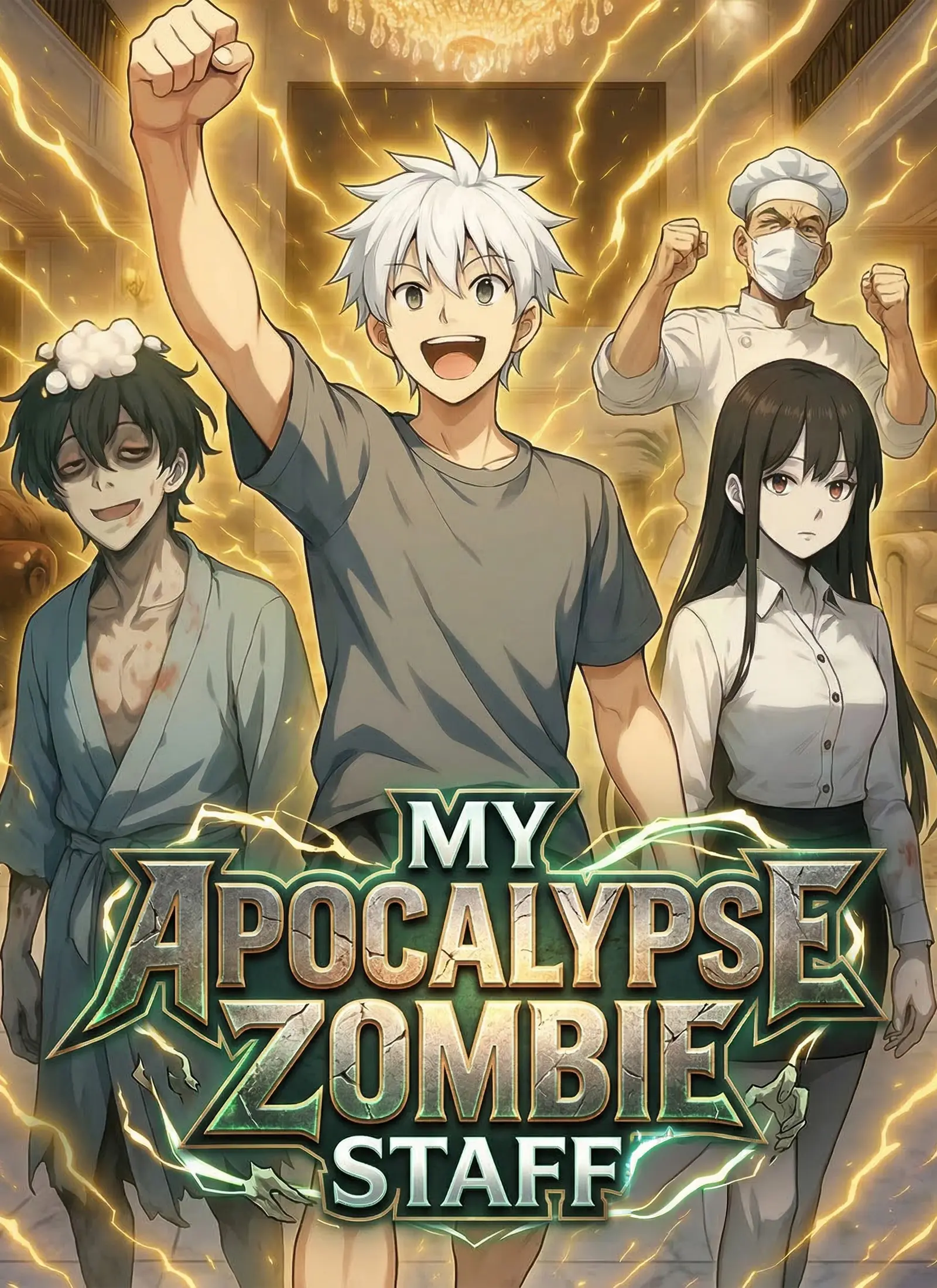 My Apocalypse Zombie Staff short drama poster