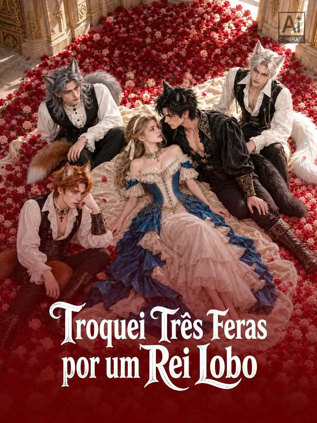 Troquei Três Feras por um Rei Lobo short drama poster