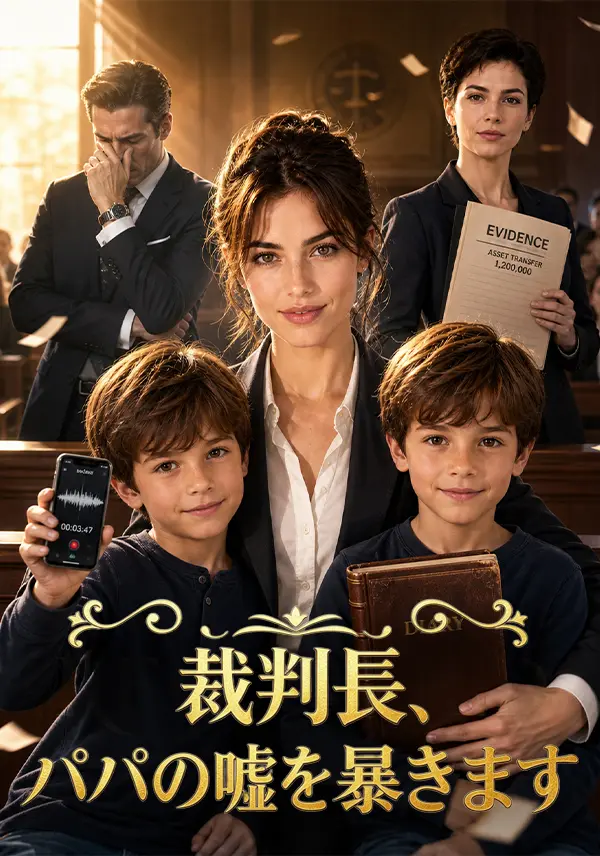裁判長、パパの嘘を暴きます short drama poster
