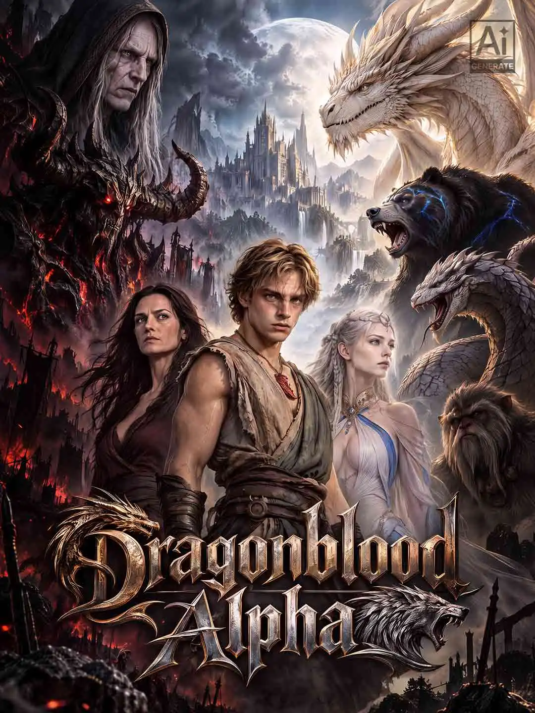 Dragonblood Alpha short drama poster
