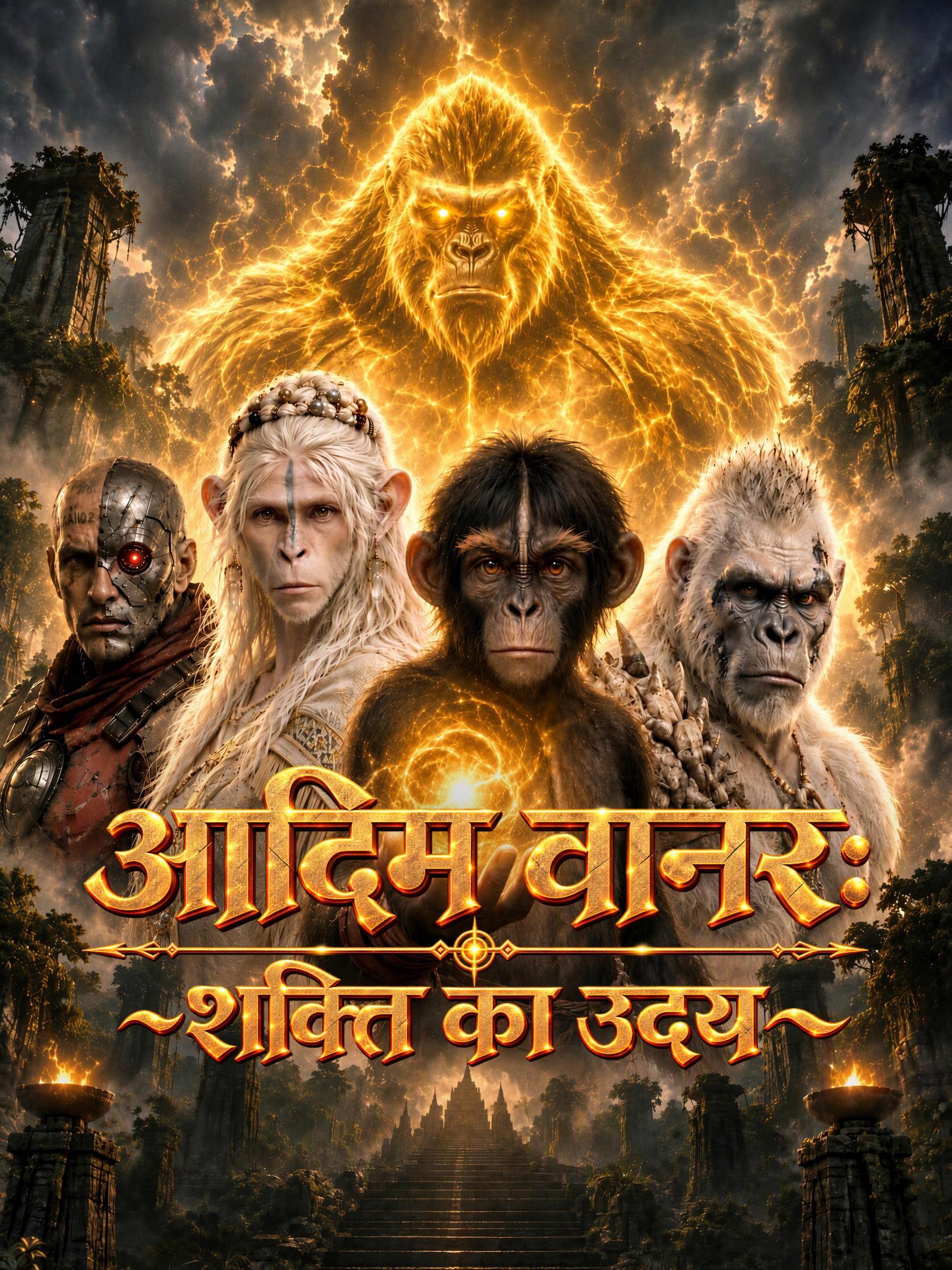 आदिम वानर: शक्ति का उदय short drama poster