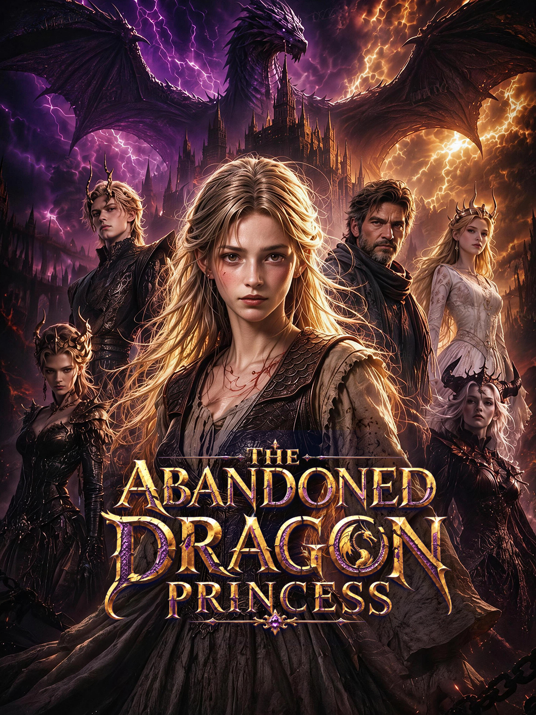 The Abandoned Dragon Princess short drama poster