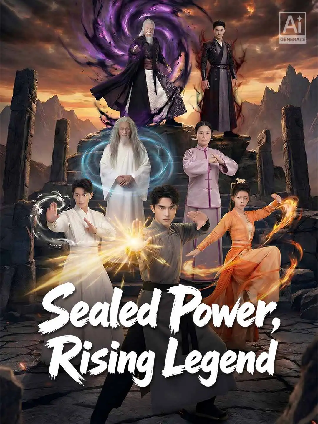 Sealed Power, Rising Legend short drama poster
